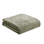 Rome Velvet Greek Matelasse Bedspread - Basil - DUSK