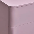 Romilly 2 Drawer Bedside Table - Violet Ice - DUSK