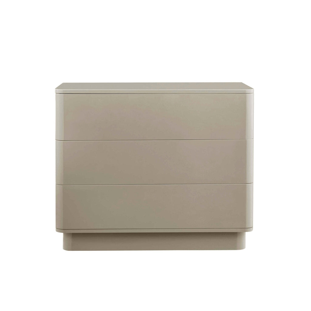 Romilly 3 Drawer Chest - Taupe - DUSK