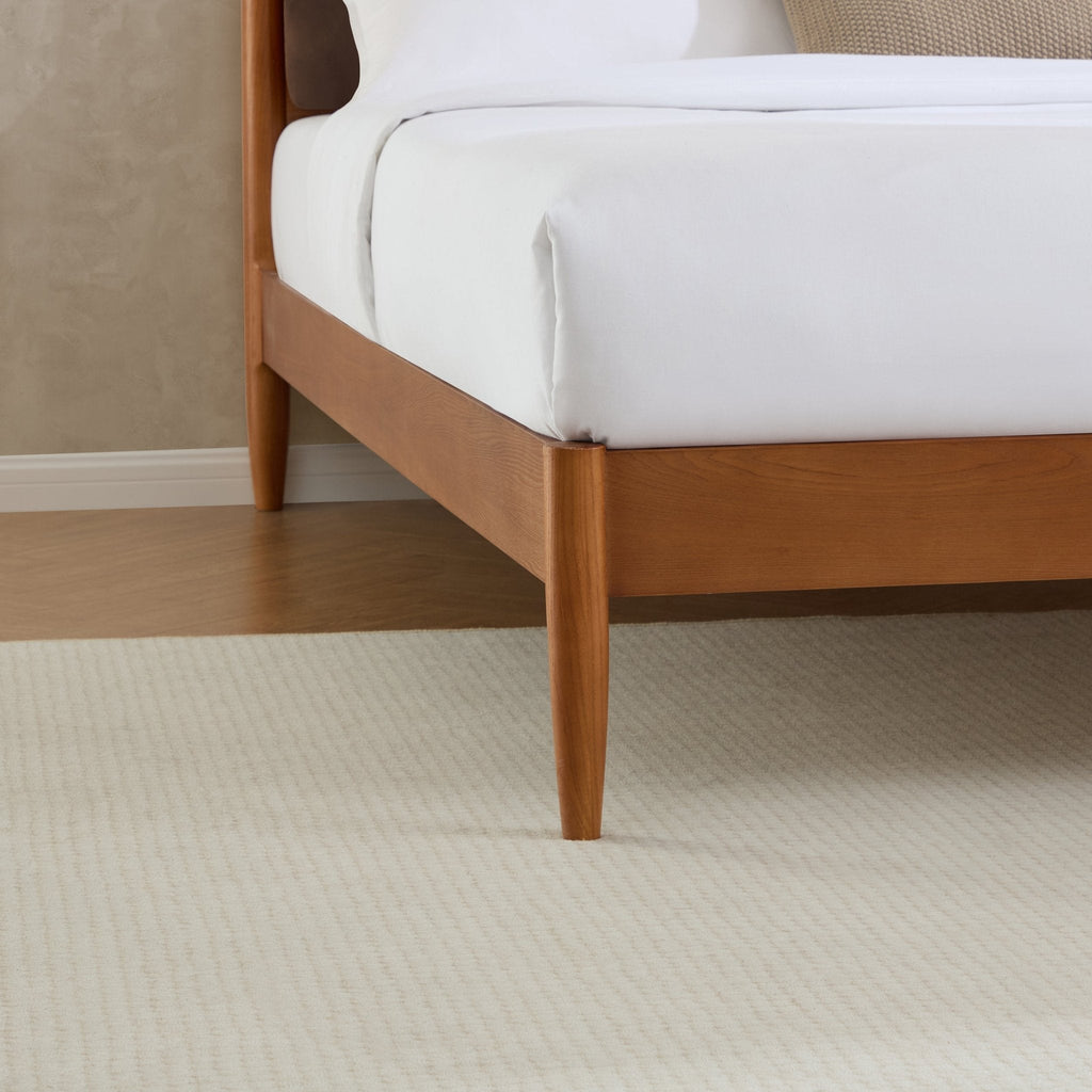 Rotterdam Dark Wood Bed Frame - Cappuccino - DUSK
