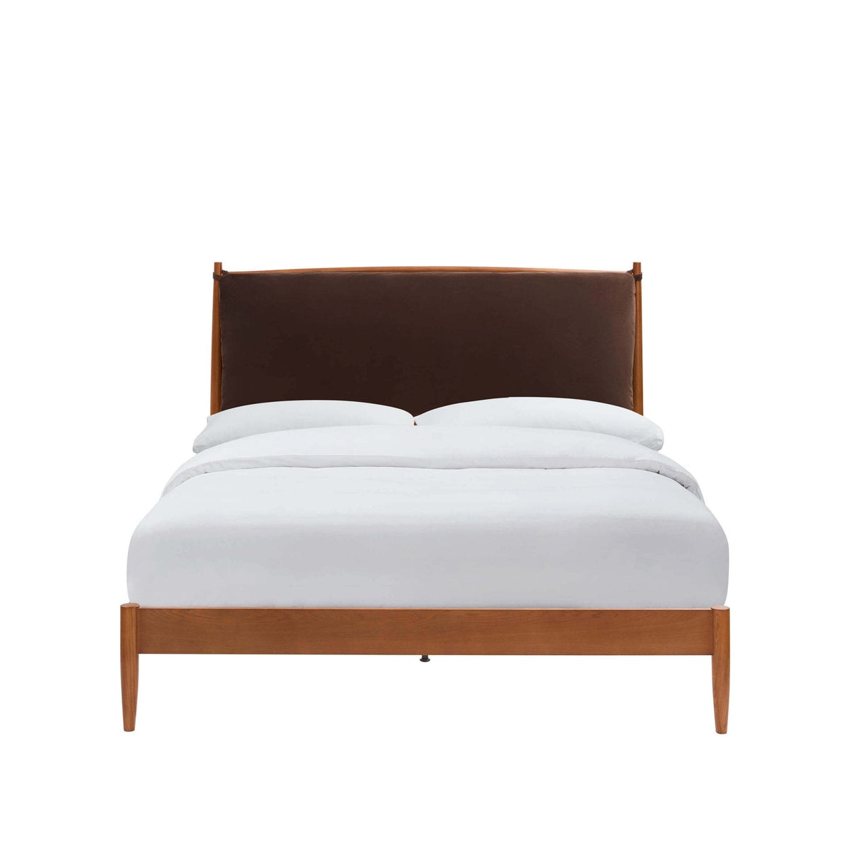 Rotterdam Dark Wood Bed Frame - Cappuccino - DUSK