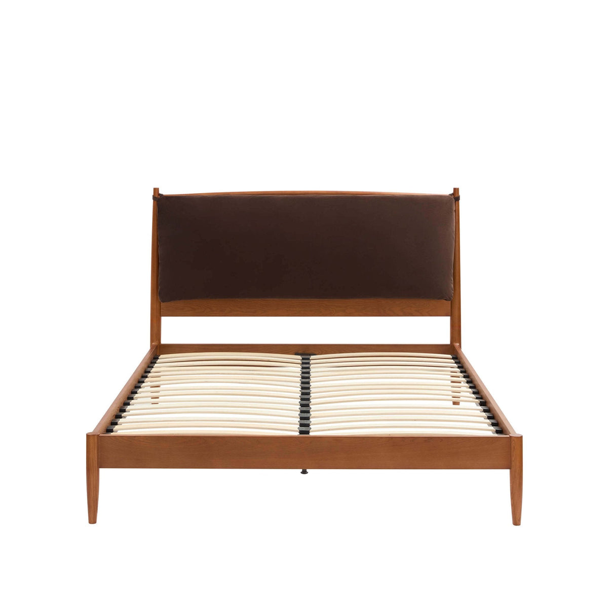 Rotterdam Dark Wood Bed Frame - Cappuccino - DUSK
