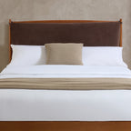 Rotterdam Dark Wood Bed Frame - Cappuccino - DUSK
