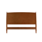 Rotterdam Dark Wood Bed Frame - Sand Stripe - DUSK