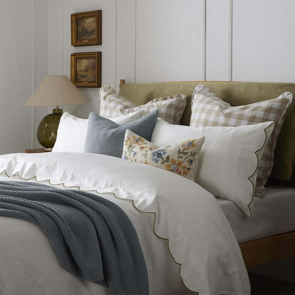 Rotterdam Light Wood Bed Frame - Light Green - DUSK