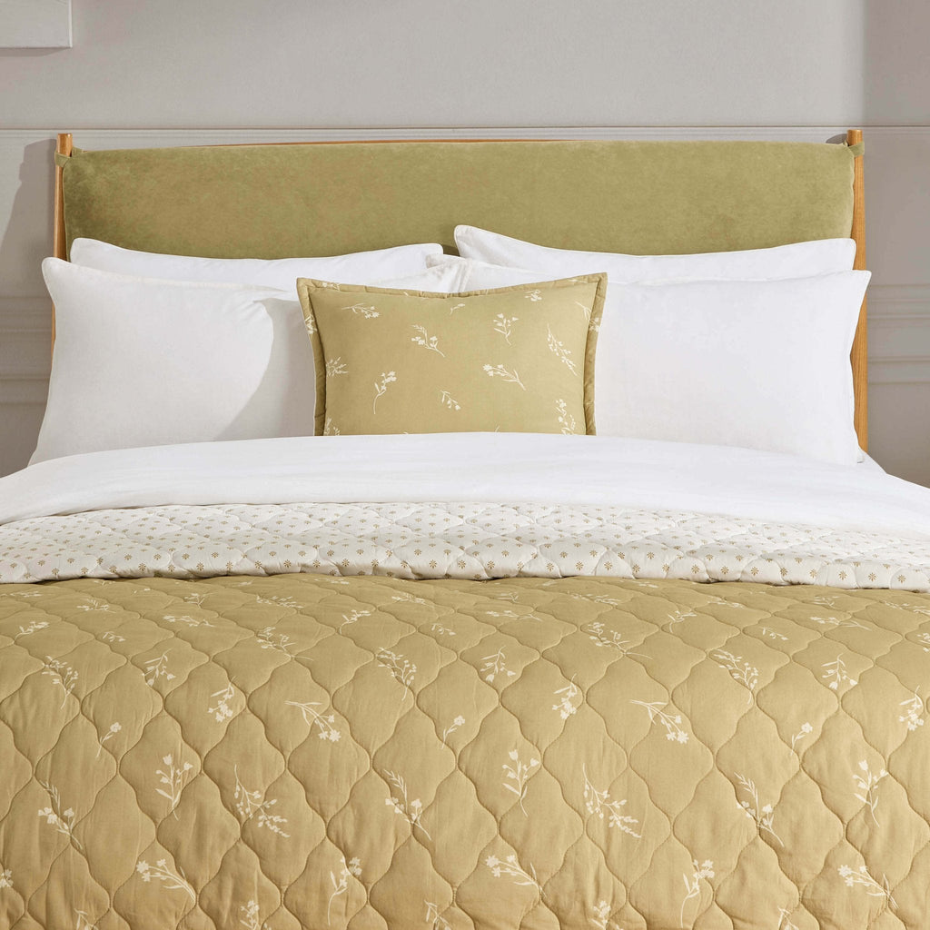 Rotterdam Light Wood Bed Frame - Light Green - DUSK