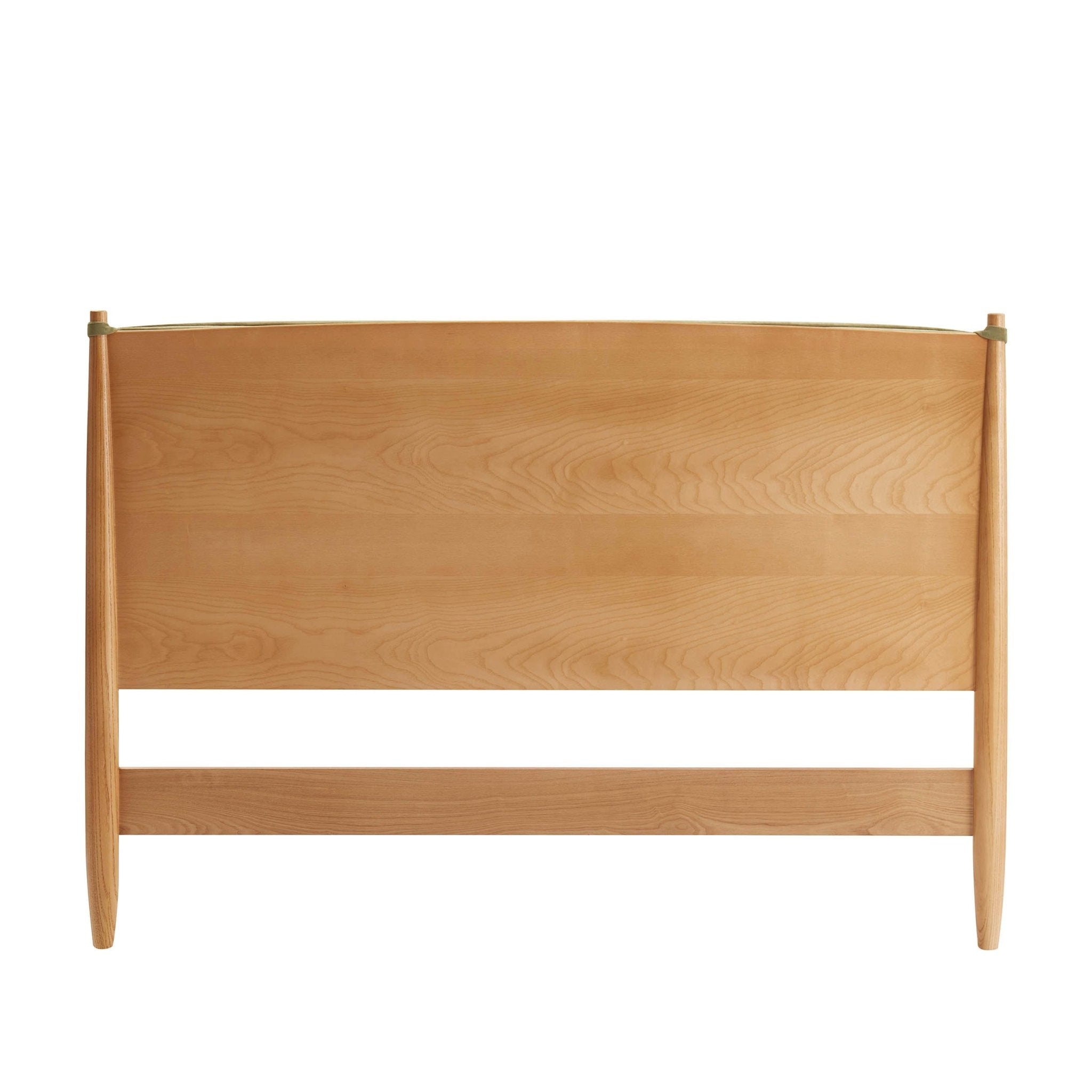 Rotterdam Light Wood Bed Frame - Light Green - DUSK