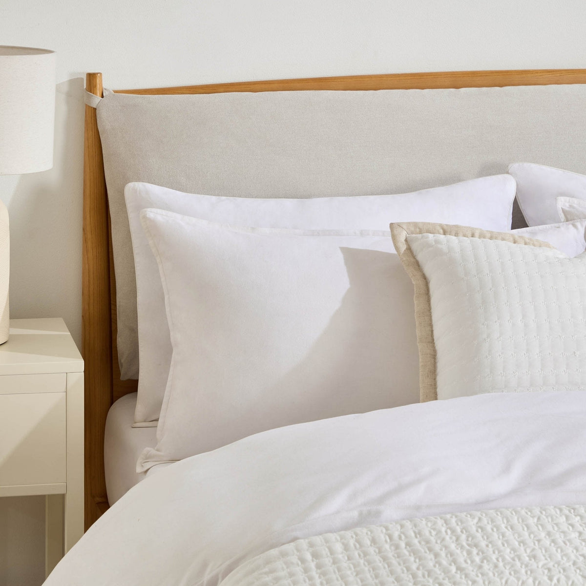 Rotterdam Light Wood Bed Frame - Natural - DUSK