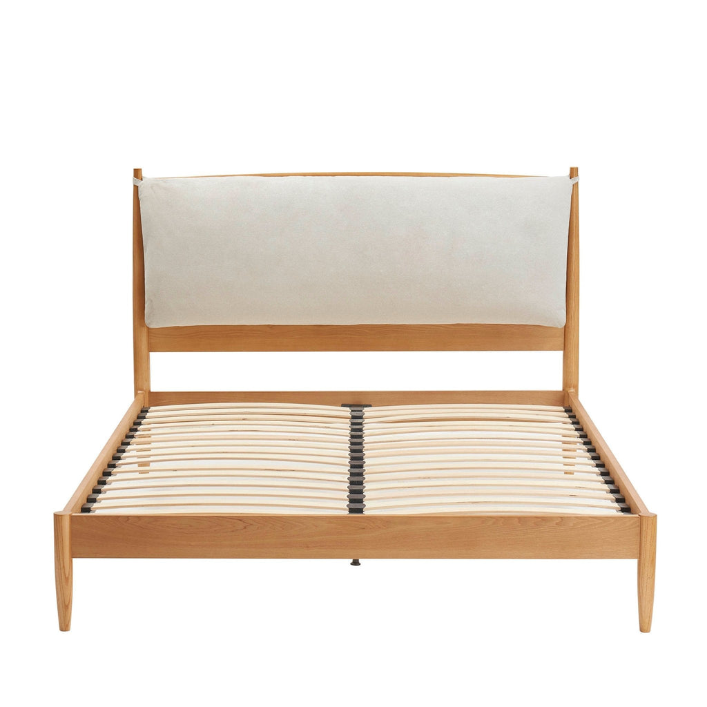 Rotterdam Light Wood Bed Frame - Natural - DUSK