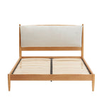 Rotterdam Light Wood Bed Frame - Natural - DUSK