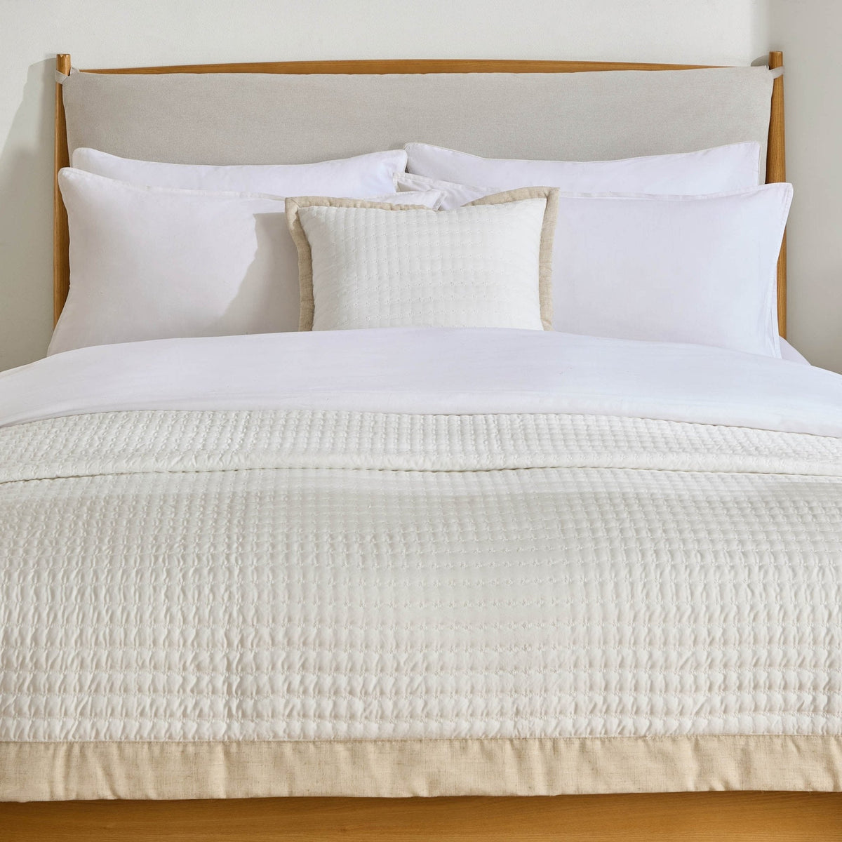 Rotterdam Light Wood Bed Frame - Natural - DUSK