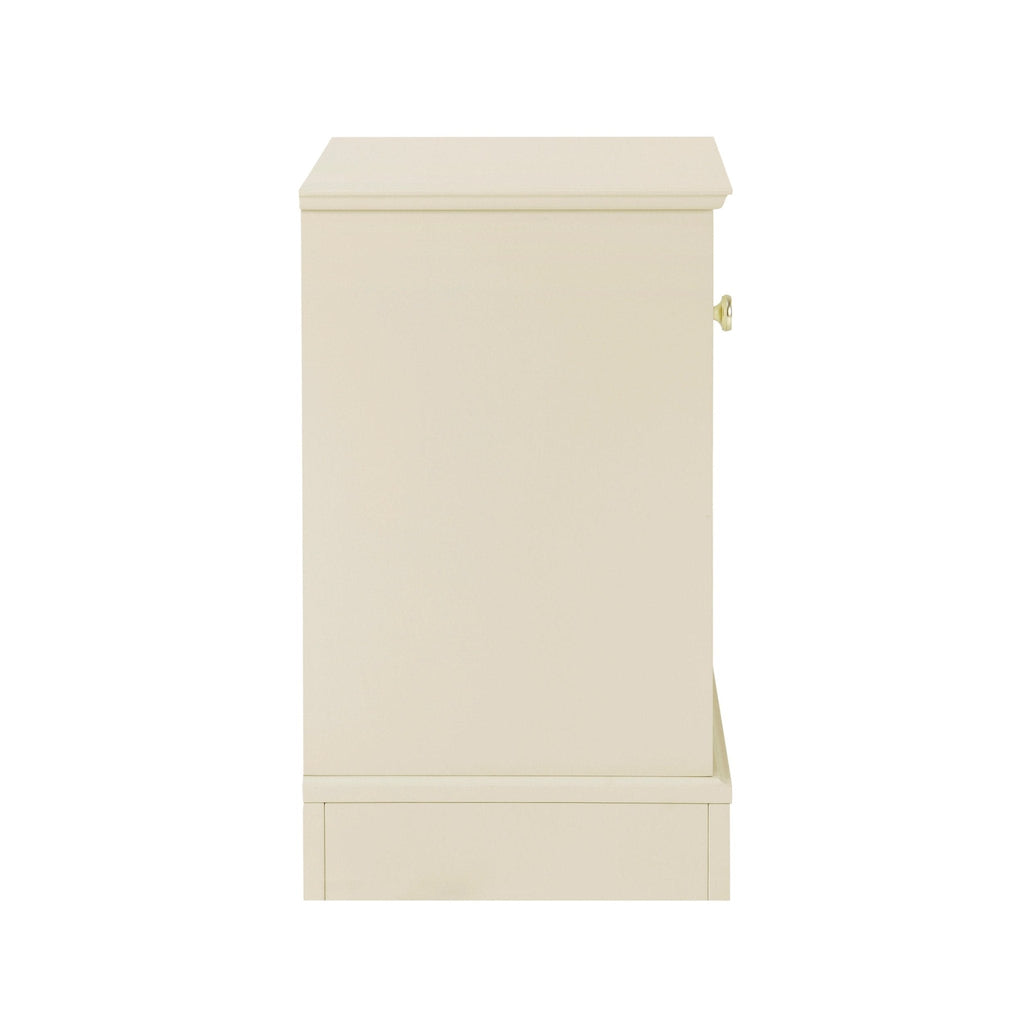 Ruby 1 Drawer Nightstand - Cream - DUSK