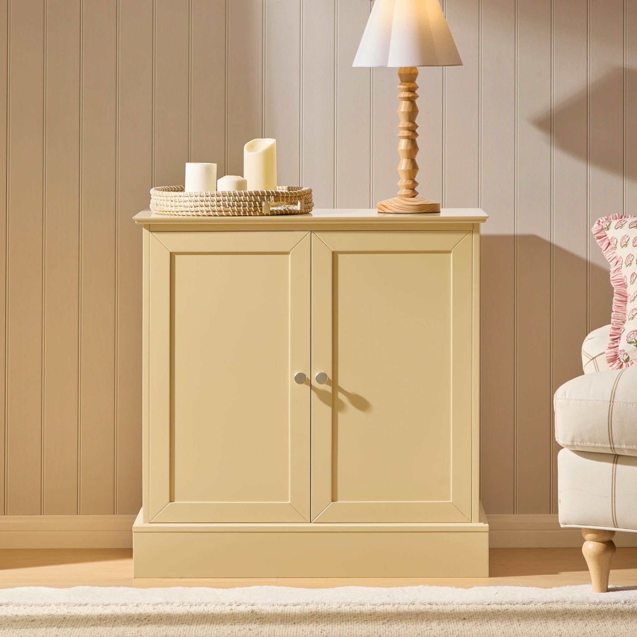 Ruby 2 Door Sideboard - Butter Yellow - DUSK