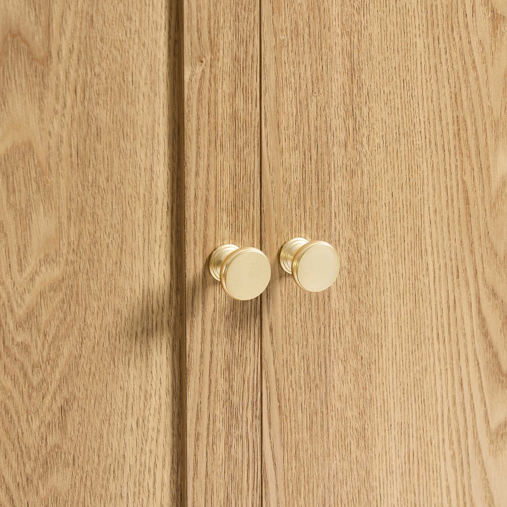 Ruby 2 Door Sideboard - Light Wood - DUSK