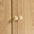 Ruby 2 Door Sideboard - Light Wood - DUSK