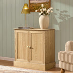 Ruby 2 Door Sideboard - Light Wood - DUSK