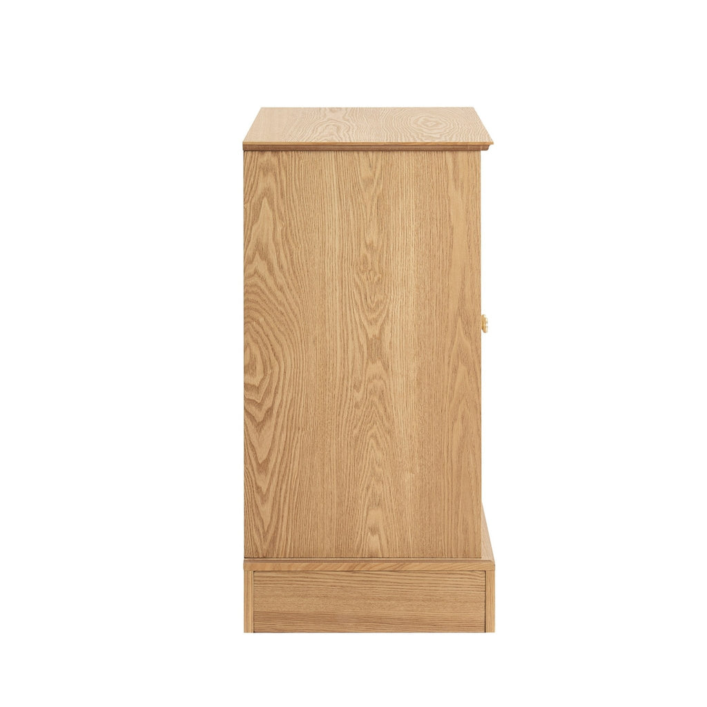 Ruby 2 Door Sideboard - Light Wood - DUSK
