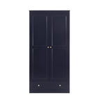 Ruby 2 Door Wardrobe with Drawer - Midnight - DUSK