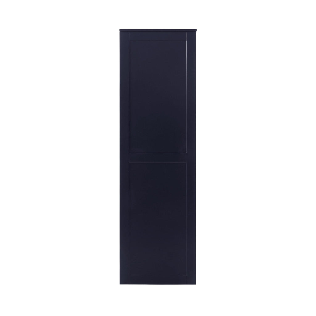 Ruby 2 Door Wardrobe with Drawer - Midnight - DUSK