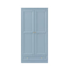 Ruby 2 Door Wardrobe with Drawer - Sky Blue - DUSK