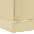 Ruby 3 Door Sideboard with Drawers - Butter Yellow - DUSK