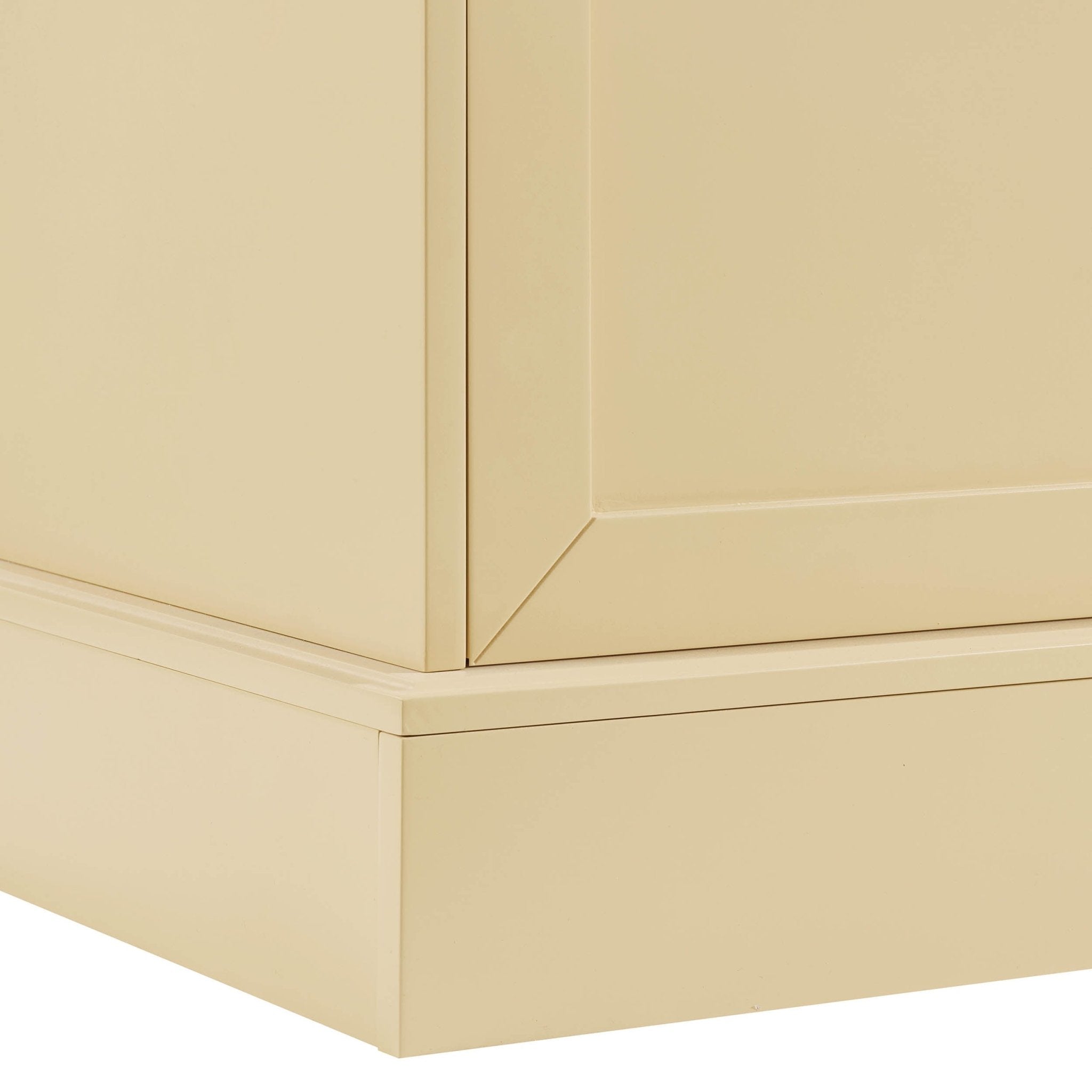 Ruby 3 Door Sideboard with Drawers - Butter Yellow - DUSK