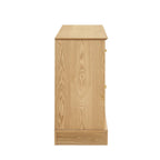 Ruby 3 Door Sideboard with Drawers - Light Wood - DUSK