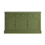 Ruby 3 Door Sideboard with Drawers - Olive - DUSK