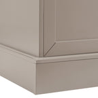 Ruby 3 Door Sideboard with Drawers - Taupe - DUSK