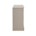 Ruby 3 Door Sideboard with Drawers - Taupe - DUSK