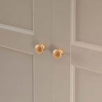 Ruby 3 Door Wardrobe 2 Drawers - Taupe - DUSK