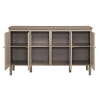 Ruby 4 Door Sideboard - Taupe - DUSK