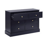 Ruby 6 Drawer Chest - Midnight - DUSK