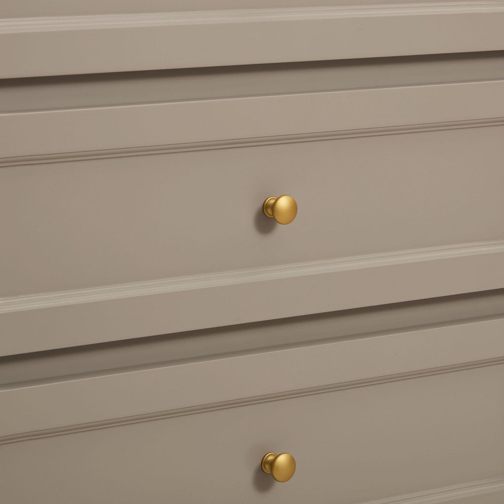 Ruby 6 Drawer Chest - Taupe - DUSK