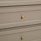 Ruby 6 Drawer Chest - Taupe - DUSK