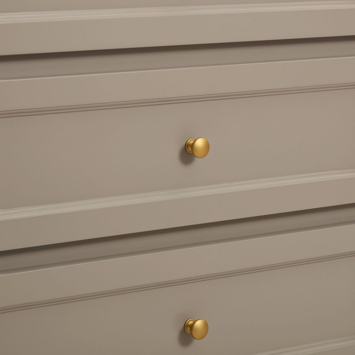 Ruby 6 Drawer Chest - Taupe - DUSK