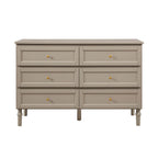Ruby 6 Drawer Chest - Taupe - DUSK