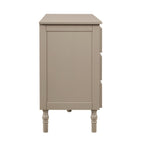 Ruby 6 Drawer Chest - Taupe - DUSK