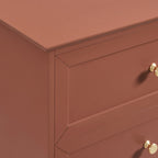 Ruby 6 Drawer Chest - Terracotta - DUSK