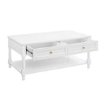 Ruby Coffee Table - Warm White - DUSK