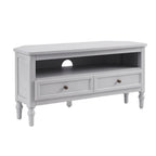 Ruby Corner TV Unit - Washed Stone - DUSK