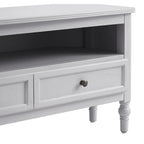 Ruby Corner TV Unit - Washed Stone - DUSK