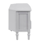 Ruby Corner TV Unit - Washed Stone - DUSK