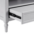 Ruby Corner TV Unit - Washed Stone - DUSK