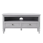 Ruby Corner TV Unit - Washed Stone - DUSK