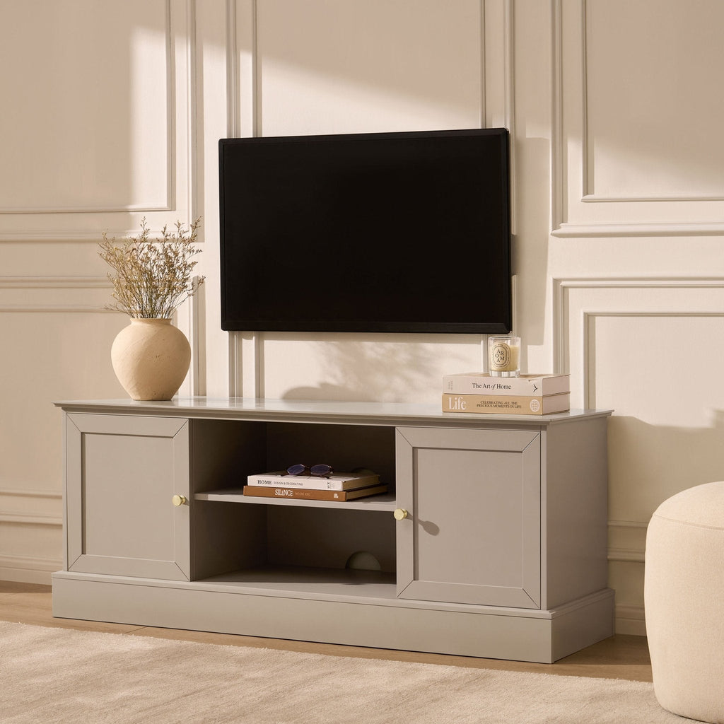 Ruby TV Unit for TVs up to 60" - Taupe - DUSK