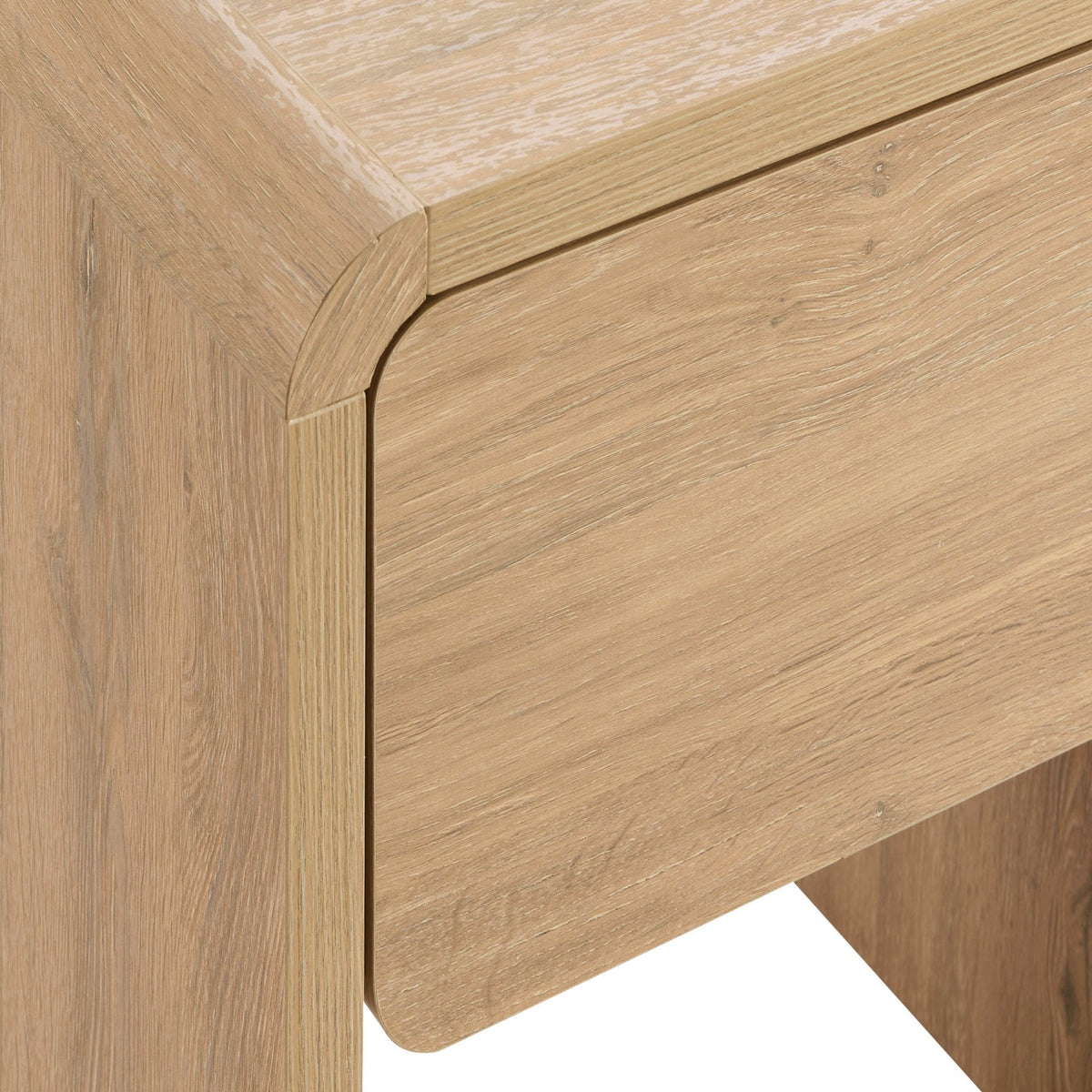 Samira Side Table - Light Wood - DUSK