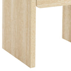 Samira Side Table - Travertine Effect - DUSK
