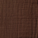 Savannah Set of 2 Tufted Muslin Cushion Covers - Chocolate - DUSK