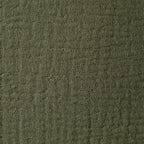 Savannah Set of 2 Tufted Muslin Cushion Covers - Olive Green - DUSK